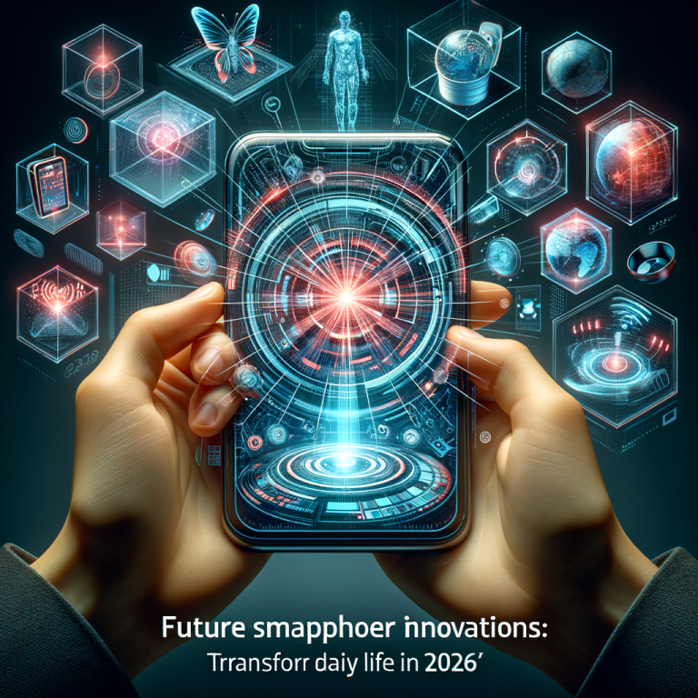 Future Smartphone Innovations: Transforming Daily Life in 2026